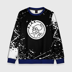 Детский свитшот Аякс краски брызги спорт