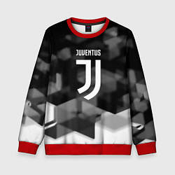 Свитшот детский Juventus geometry fc, цвет: 3D-красный