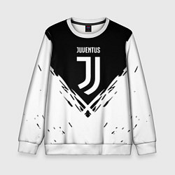 Свитшот детский Juventus sport geometry fc club, цвет: 3D-белый