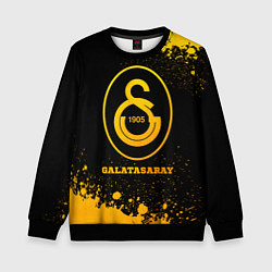 Свитшот детский Galatasaray - gold gradient, цвет: 3D-черный