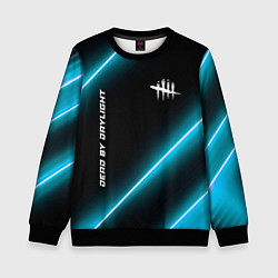 Детский свитшот Dead by Daylight неоновые лампы