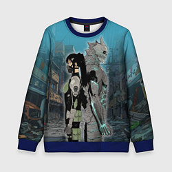 Детский свитшот Хибино и Аширо -Кайдзю номер 8