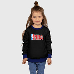 Свитшот детский NBA logo, цвет: 3D-синий — фото 2