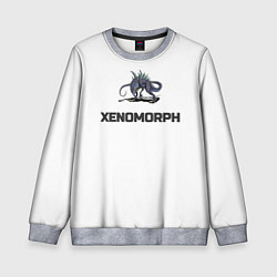 Свитшот детский Чужой xenomorph, цвет: 3D-меланж