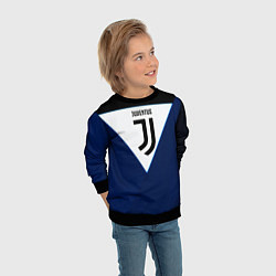 Свитшот детский Juventus sport geometry color, цвет: 3D-черный — фото 2