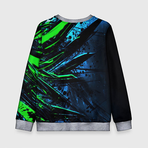 Детский свитшот Радостный Пикачу рок звезда / 3D-Меланж – фото 2