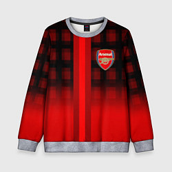 Свитшот детский Arsenal fc sport geometry steel, цвет: 3D-меланж