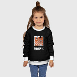 Свитшот детский Raibnow six steel action skils, цвет: 3D-белый — фото 2