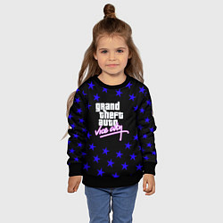 Свитшот детский GTA star vice city, цвет: 3D-черный — фото 2