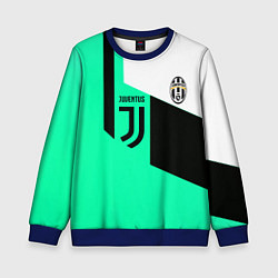 Свитшот детский Juventus geometry, цвет: 3D-синий