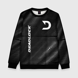 Детский свитшот Deadlock metal game lines