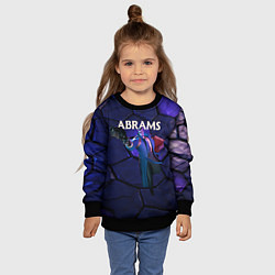 Свитшот детский Абрамс Deadlock, цвет: 3D-черный — фото 2