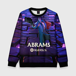 Свитшот детский Deadlock Abrams, цвет: 3D-черный