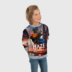 Свитшот детский Мгла Deadlock, цвет: 3D-меланж — фото 2