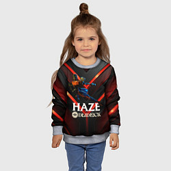Свитшот детский Deadlock Haze Мгла, цвет: 3D-меланж — фото 2