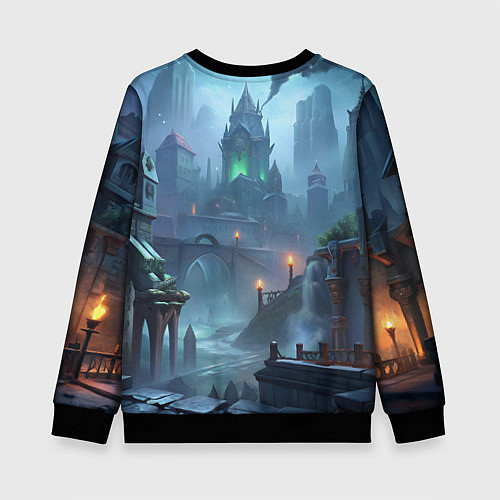 Детский свитшот Deadlock Dynamo / 3D-Черный – фото 2