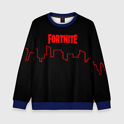 Свитшот детский Fortnite urban, цвет: 3D-синий