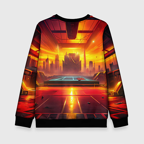 Детский свитшот Deadlock Kelvin / 3D-Черный – фото 2