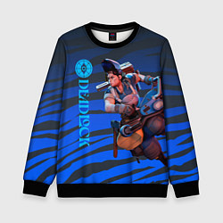 Свитшот детский МакГиннис Deadlock, цвет: 3D-черный