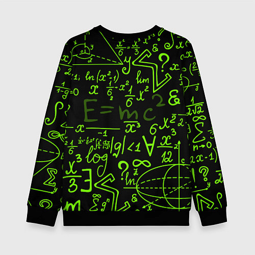 Детский свитшот Minecraft символы / 3D-Черный – фото 2