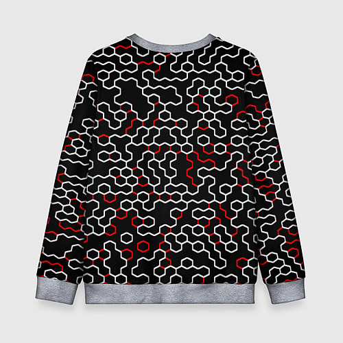 Детский свитшот Mercedes benz броня текстура / 3D-Меланж – фото 2