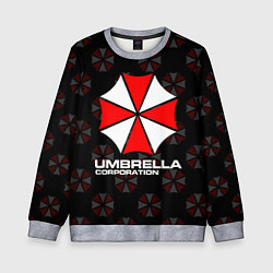 Свитшот детский Resident evil - umbrella corporation, цвет: 3D-меланж