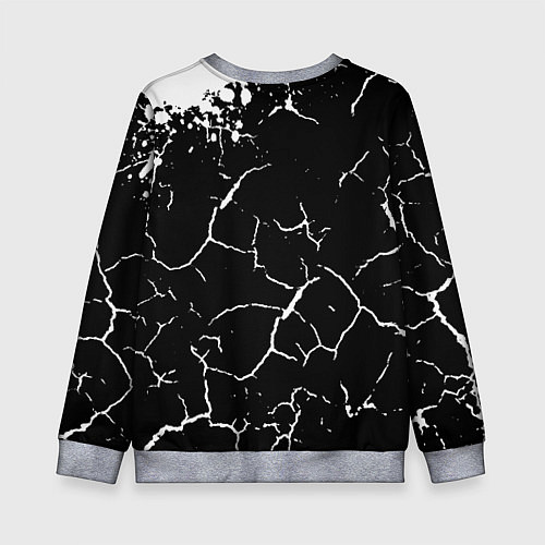 Детский свитшот Half life pattern краски / 3D-Меланж – фото 2