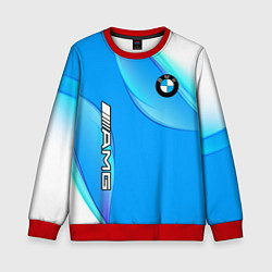 Детский свитшот BMW abstrac line steel