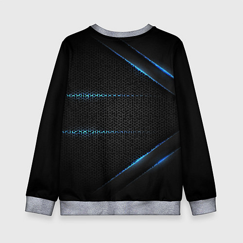 Детский свитшот BMW metal steel / 3D-Меланж – фото 2