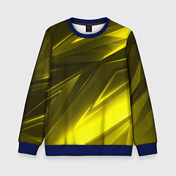 Детский свитшот Gold stripes abstraction