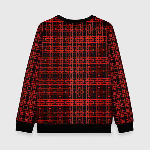 Детский свитшот Китайский фонарик / 3D-Черный – фото 2