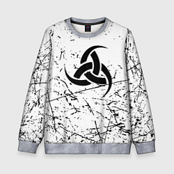 Детский свитшот Символика славянская текстура