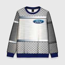 Свитшот детский FORD metal steel auto, цвет: 3D-синий