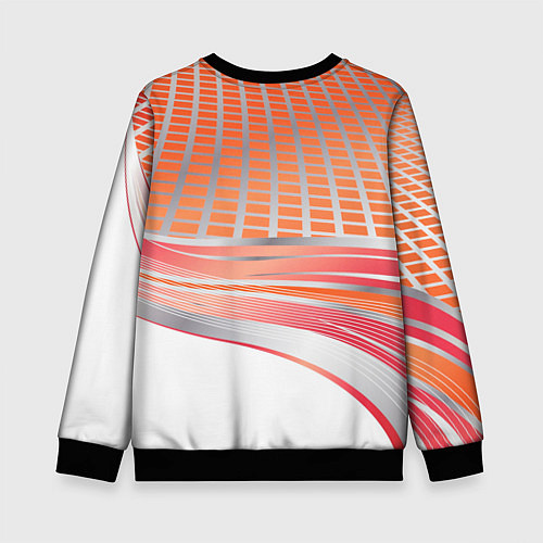 Детский свитшот Nissan auto car / 3D-Черный – фото 2