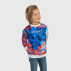 Свитшот детский Chernobylite monster, цвет: 3D-белый — фото 2