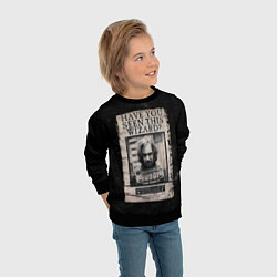 Свитшот детский Сириус Блэк, цвет: 3D-черный — фото 2