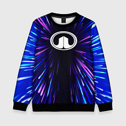 Свитшот детский Great Wall neon energy, цвет: 3D-черный