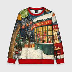 Детский свитшот Праздничная атмосфера кафе