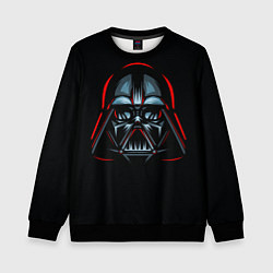 Свитшот детский Neon Darth Vader, цвет: 3D-черный