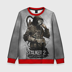 Свитшот детский S t a l k e r 2 Heart of Chornobyl, цвет: 3D-красный
