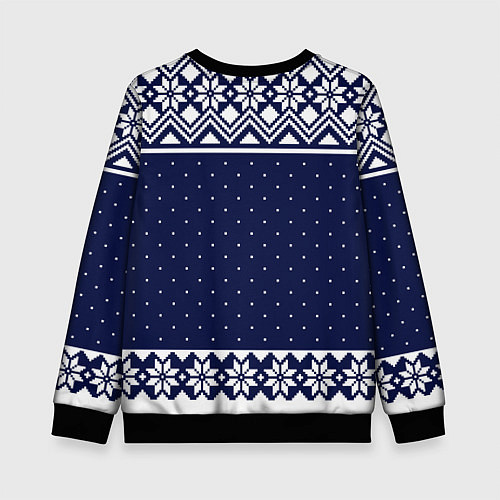 Детский свитшот Demon slayer sweater / 3D-Черный – фото 2