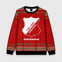 Свитшот детский Hoffenheim new year, цвет: 3D-черный