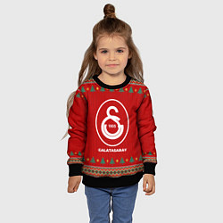 Свитшот детский Galatasaray new year, цвет: 3D-черный — фото 2