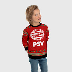 Свитшот детский PSV new year, цвет: 3D-черный — фото 2