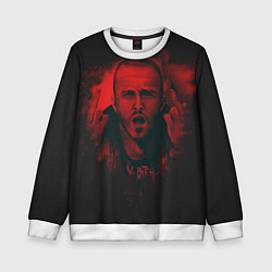 Свитшот детский Jesse Pinkman, цвет: 3D-белый