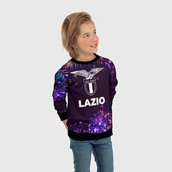 Свитшот детский Праздничный Lazio, цвет: 3D-черный — фото 2