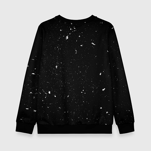 Детский свитшот Дарт Вейдер в красках / 3D-Черный – фото 2