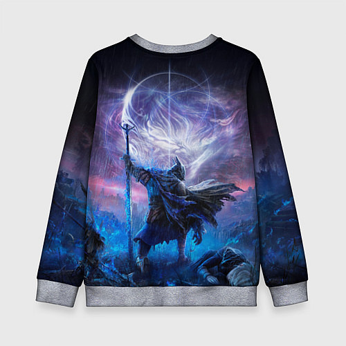 Детский свитшот Elden ring nightreign / 3D-Меланж – фото 2