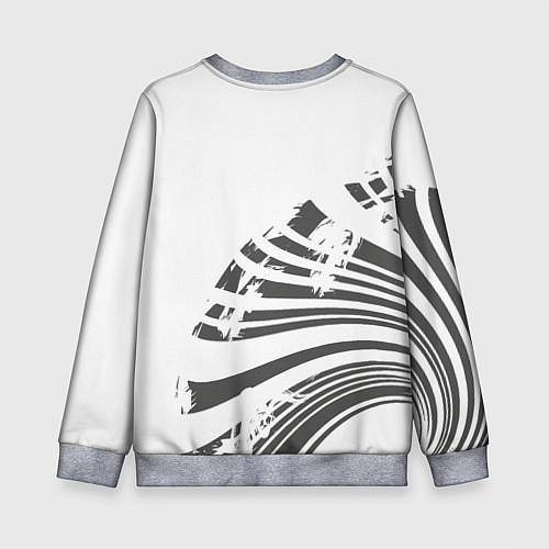 Детский свитшот Один в поле не воин / 3D-Меланж – фото 2