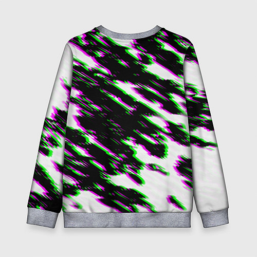 Детский свитшот Dayz кислотные краски / 3D-Меланж – фото 2